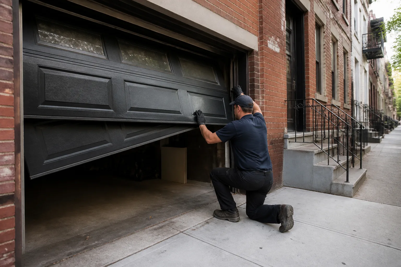 Emergency Garage Door Repair Near Me: What New York City Homeowners Should Do First
